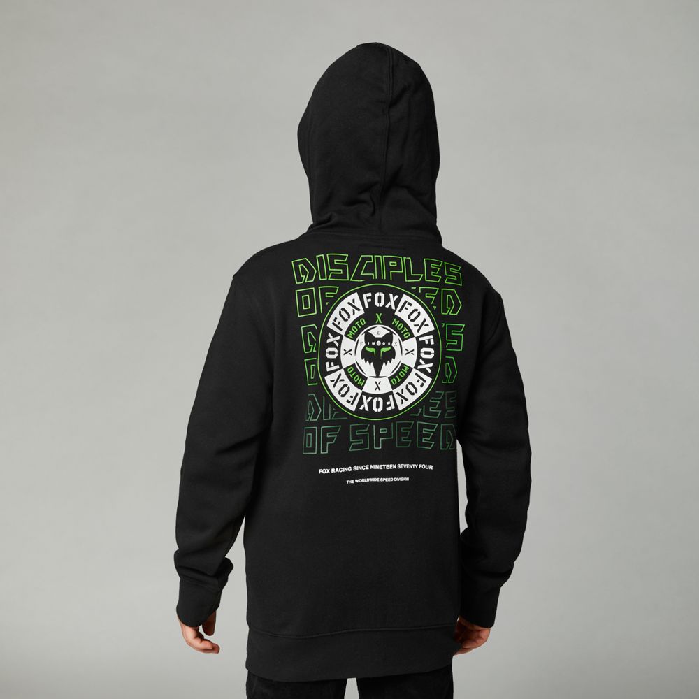 FOX Poleron Lifestyle Niño Nobyl Negro - Rideshop