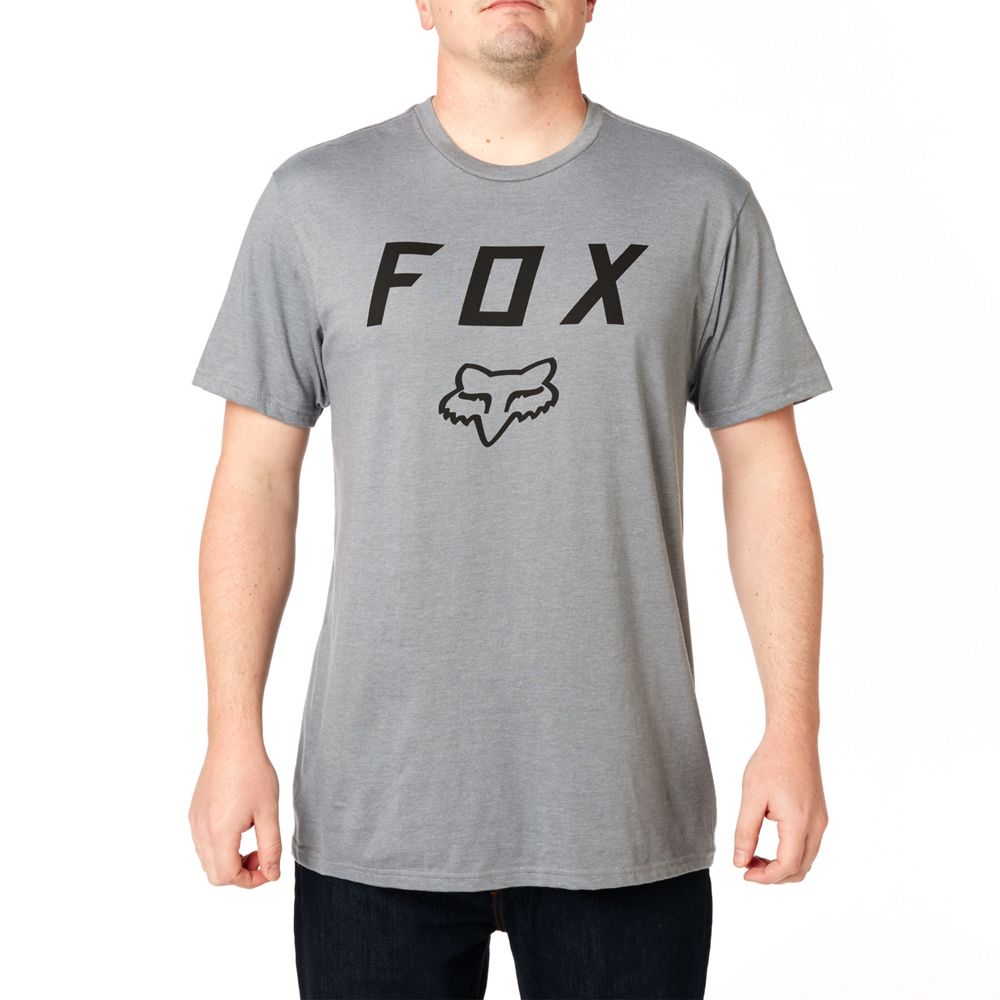 FOX Polera Lifestyle Moth 3/4 Tee Gris - Rideshop
