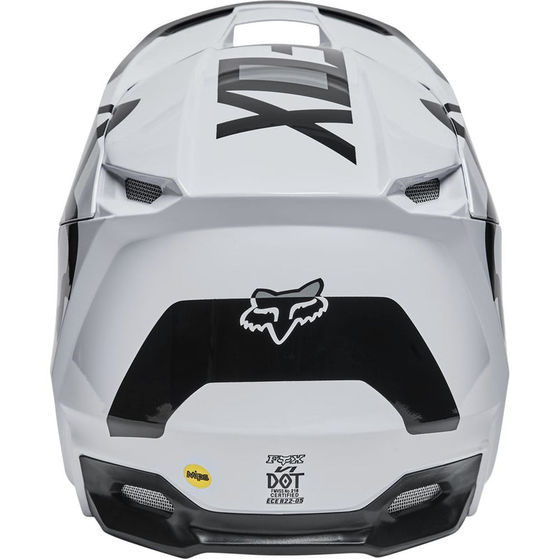 FOX Casco Moto V1 Lux Blanco - Rideshop