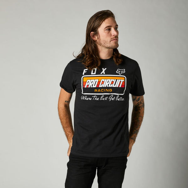 Polera Lifestyle Premium Procircuit Negro Fox Racing - Rideshop