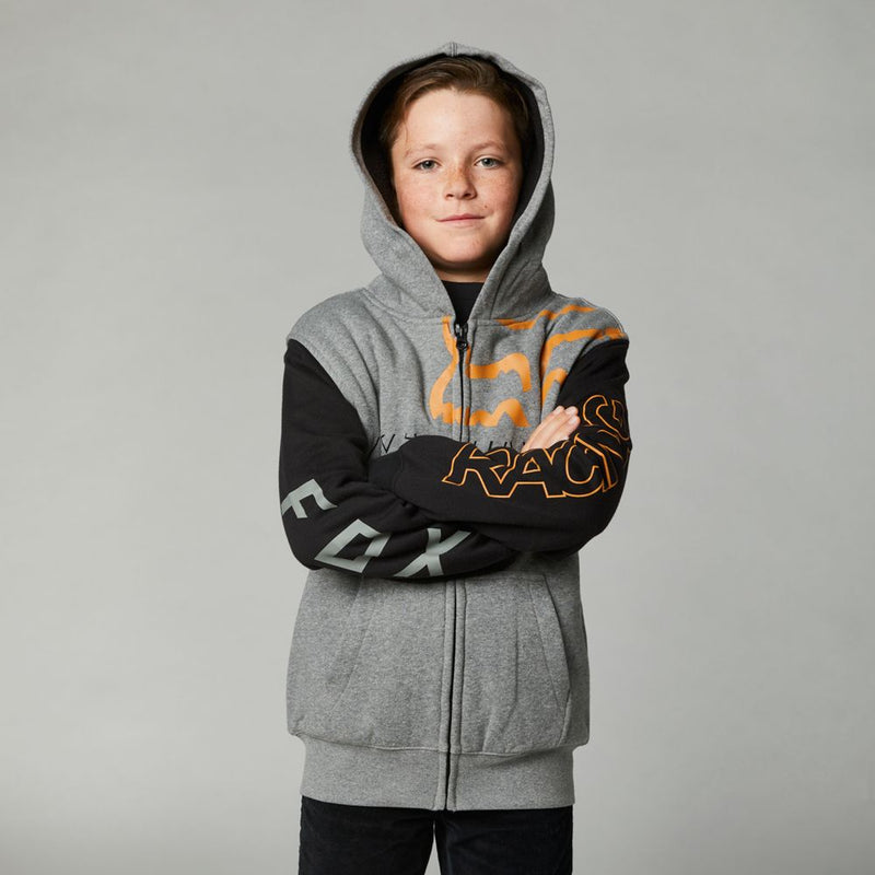 FOX Poleron Lifestyle Niño Skew Sherpa Gris - Rideshop