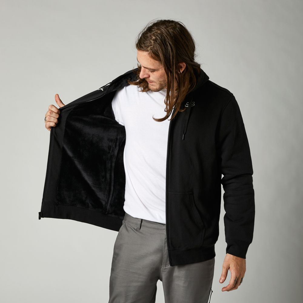 FOX Poleron Lifestyle Baseline Sasquatch Fleece Negro - Rideshop