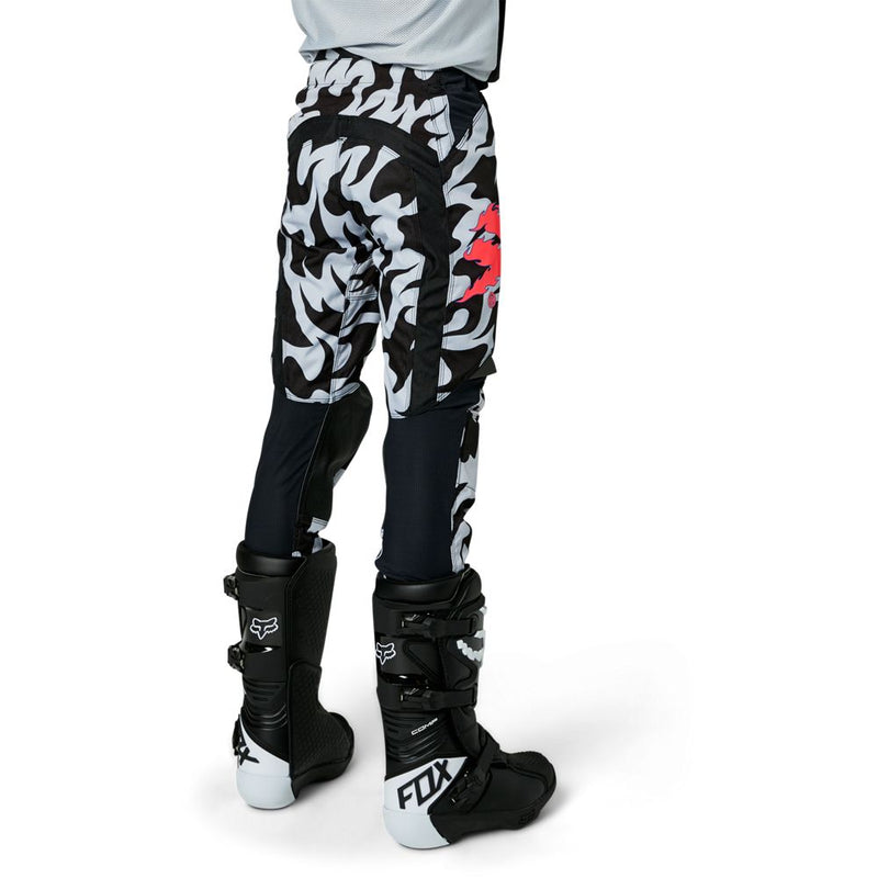 Shift Pantalon Moto Niño White Label Flame Blanco/Negro - Rideshop