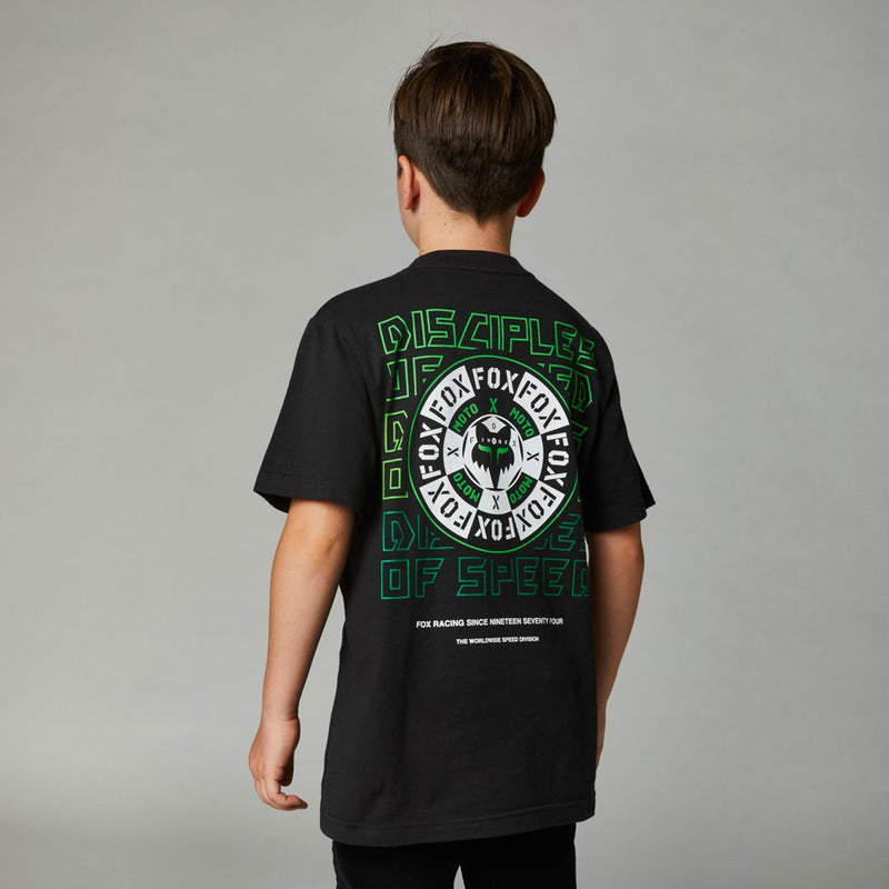 FOX Polera Lifestyle Niño Nobyl Negro - Rideshop