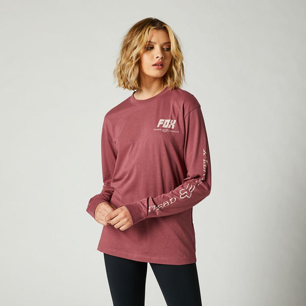 FOX Polera Lifestyle Mujer Tread Lightly Morado - Rideshop