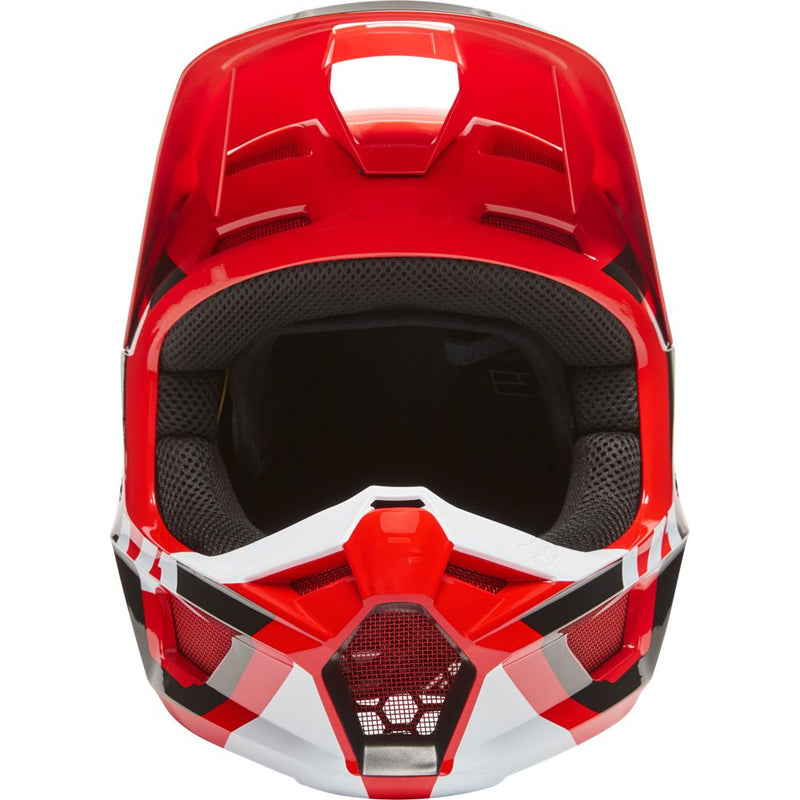 FOX Casco Moto V1 Lux Rojo - Rideshop