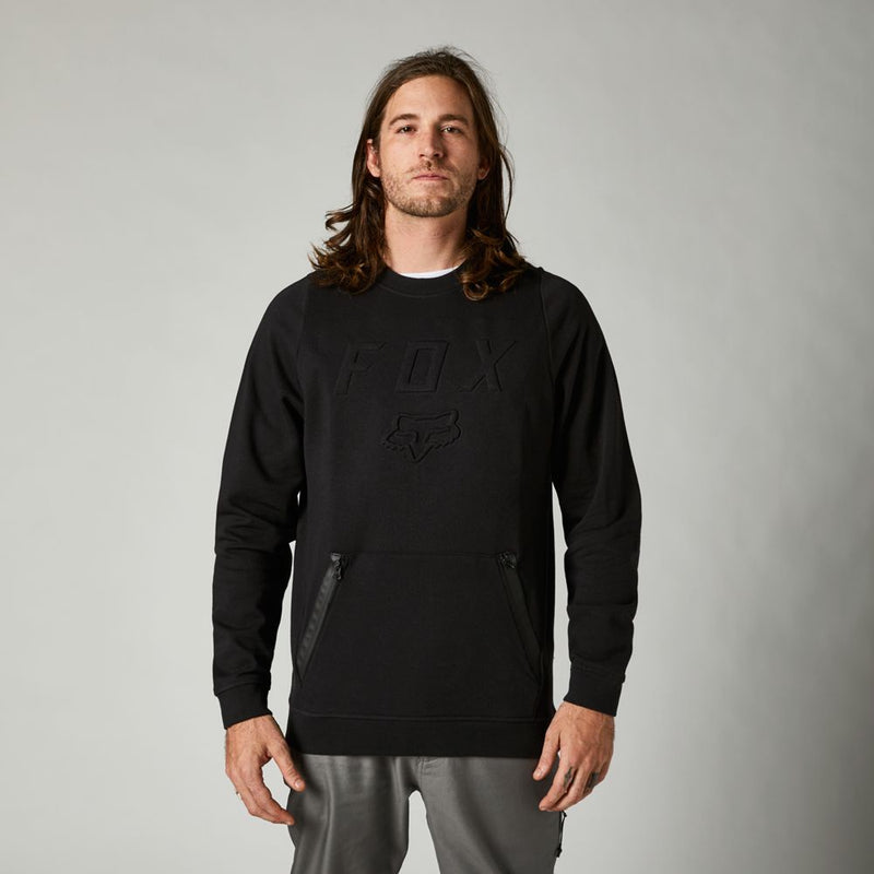 FOX Poleron Lifestyle Blacklash DWR Negro Cuello Redondo - Rideshop