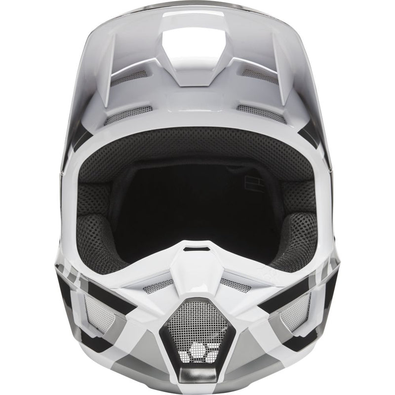 FOX Casco Moto V1 Lux Blanco - Rideshop