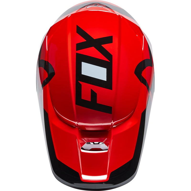 FOX Casco Moto V1 Lux Rojo - Rideshop