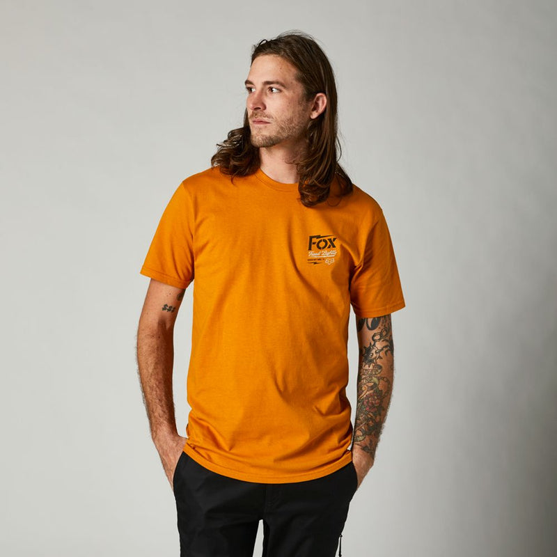 FOX Polera Lifestyle Premium Pushing Dirt Amarillo - Rideshop