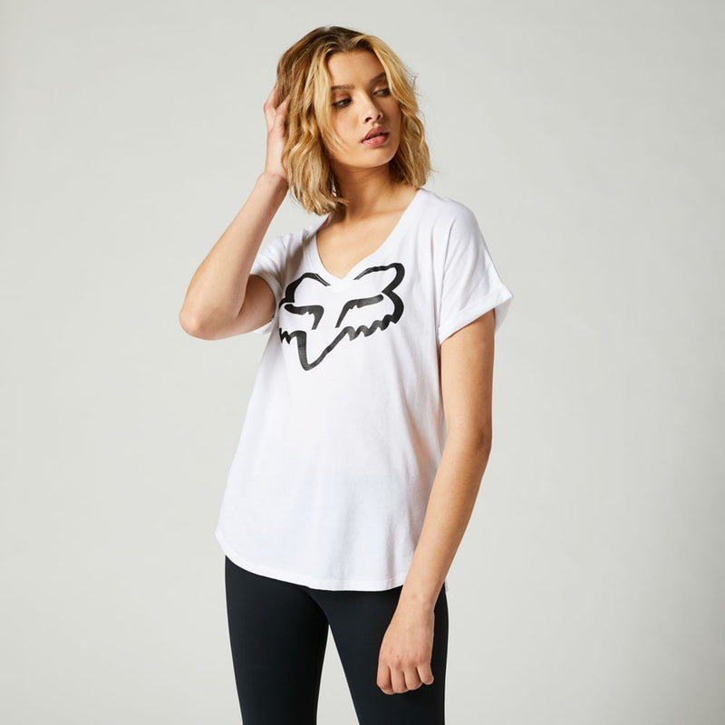 FOX Polera Lifestyle Mujer Boundary Blanco - Rideshop