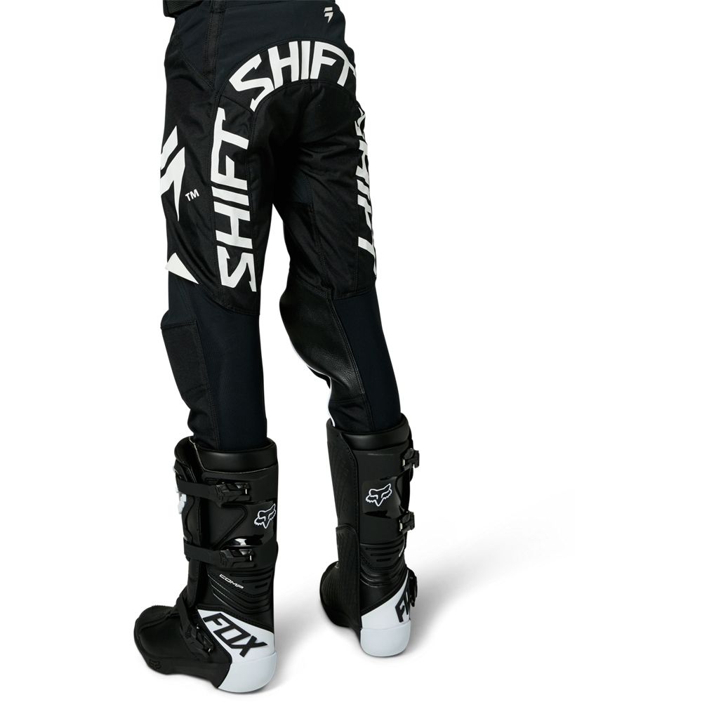 Shift Pantalon Moto Niño White Label Rokr Negro - Rideshop