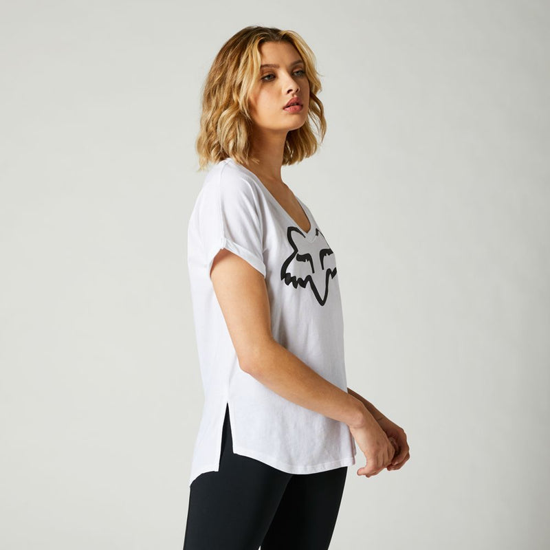 FOX Polera Lifestyle Mujer Boundary Blanco - Rideshop