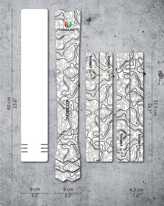 Dyedbro Protector Cuadro Bicicleta Pro Full Enduro World Series - Rideshop