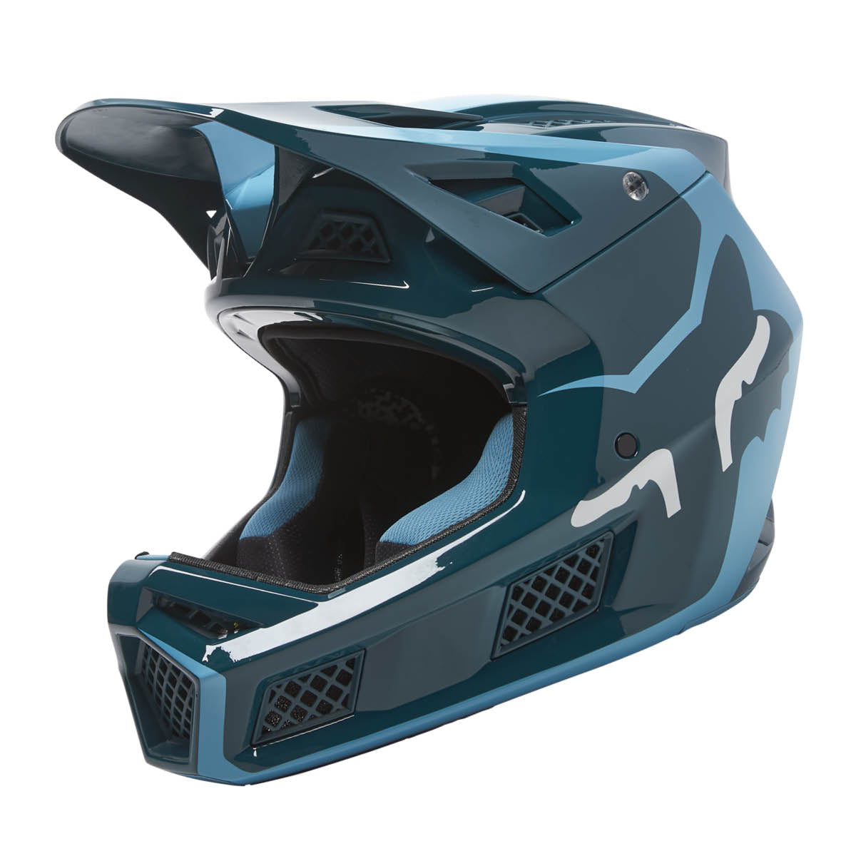 Casco Bicicleta Rampage Pro Carbon Mips Azul Fox Racing - Rideshop