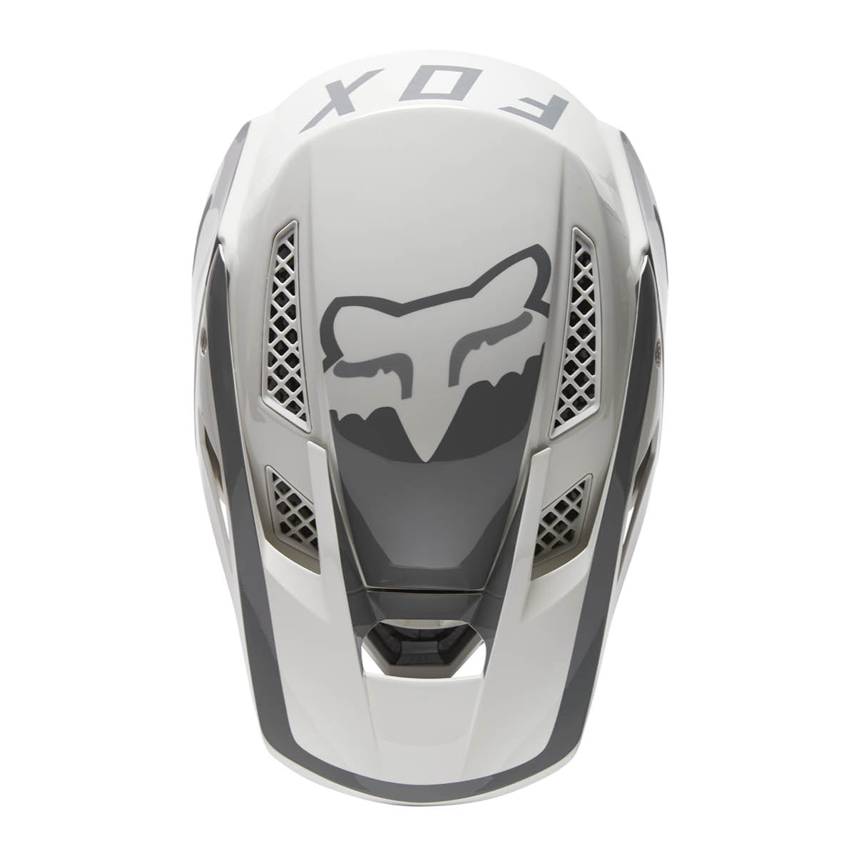 FOX Casco Bicicleta Rampage Pro Carbon Mips Blanco/Gris - Rideshop
