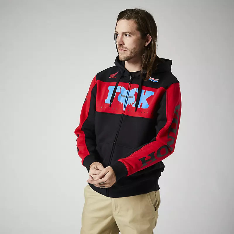 Poleron Lifestyle Fox Racing Honda Negro Fox Racing - Rideshop