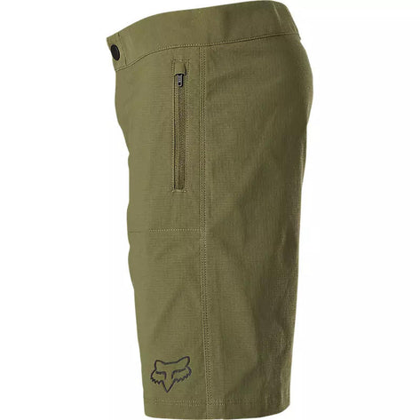 Fox Racing Short Bicicleta Niño Ranger con Forro Verde - Rideshop