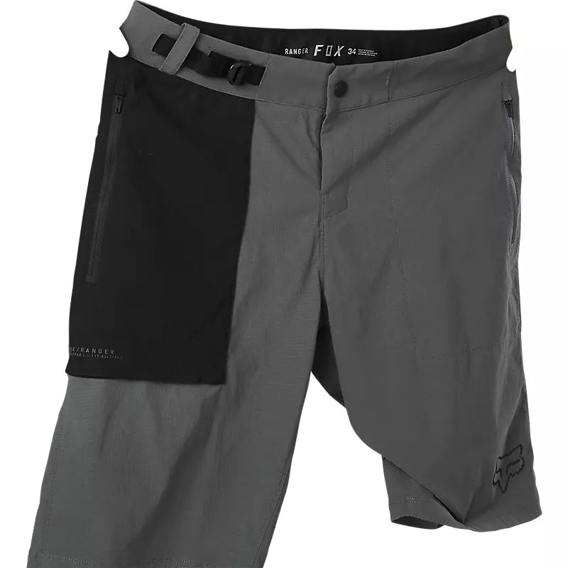 FOX Short Bicicleta Ranger Utility Gris - Rideshop