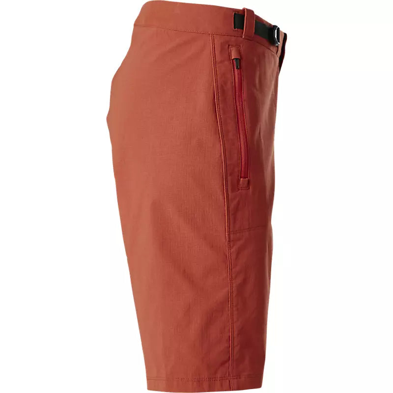 Short Bicicleta Mujer Ranger Con Forro Rojo Fox Racing - Rideshop