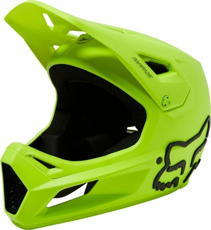 Casco Bicicleta Rampage Amarillo Fox Racing - Rideshop