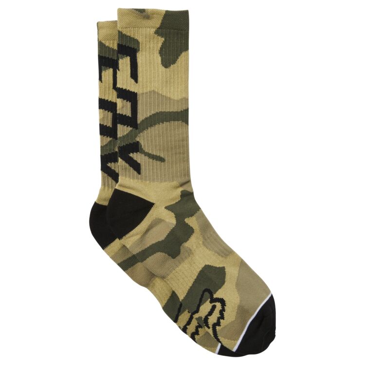 Calcetines Lifestyle Chushioned Crew Camo Fox Racing - Rideshop