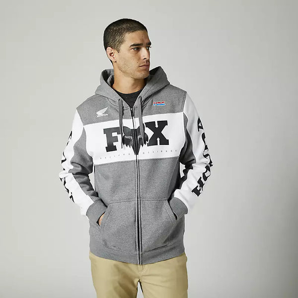 FOX Poleron Lifestyle Honda Gris - Rideshop