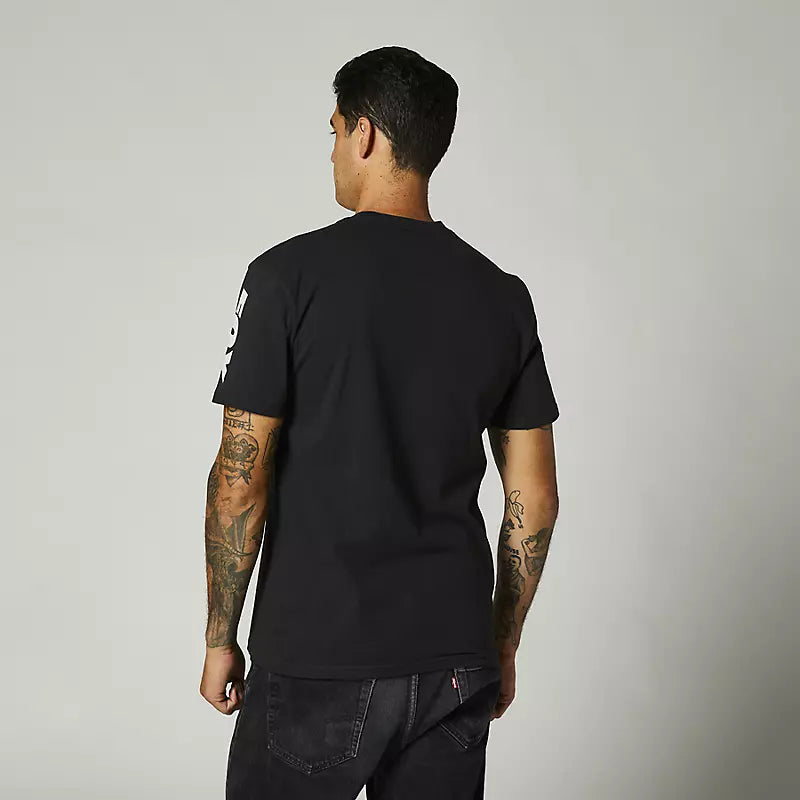 FOX Polera Lifestyle Octaine SS Tee Negro - Rideshop