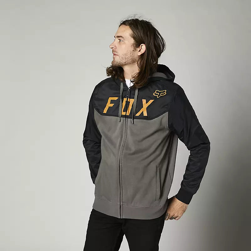 FOX Poleron Lifestyle Pivotal Negro/Gris - Rideshop