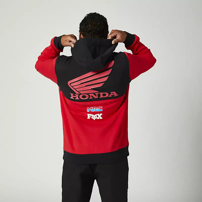FOX Poleron Lifestyle Honda Wing Rojo - Rideshop