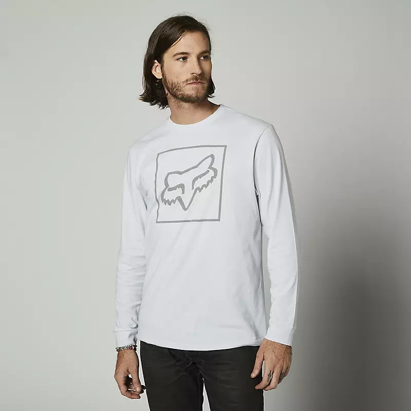 FOX Polera Lifestyle Manga Larga Off Tilter Blanco - Rideshop