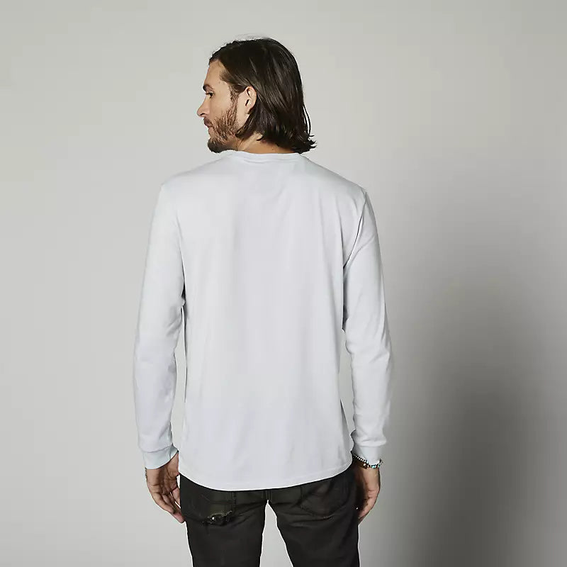 FOX Polera Lifestyle Manga Larga Off Tilter Blanco - Rideshop