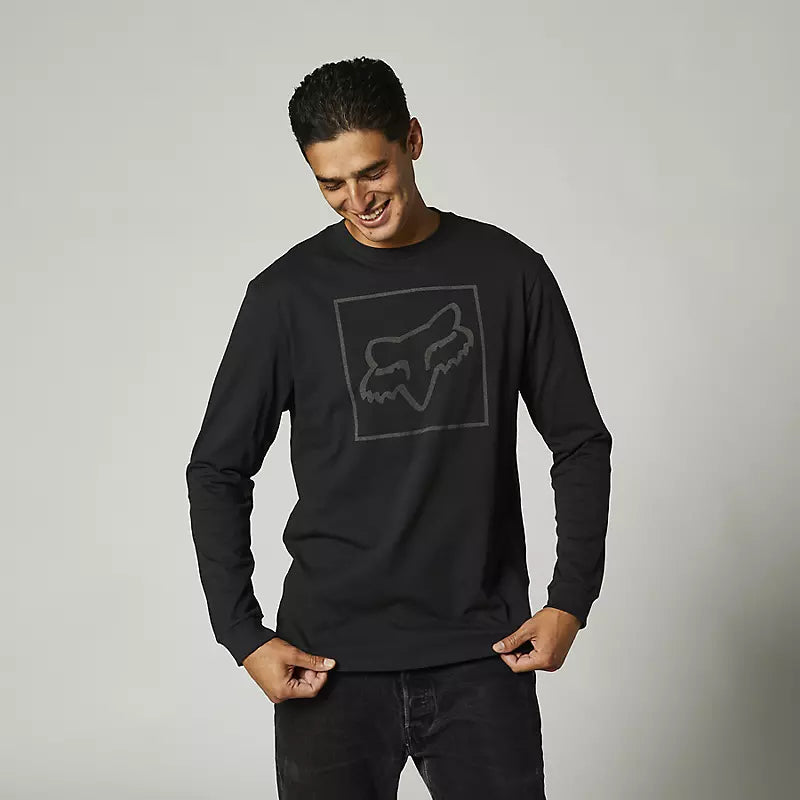 FOX Polera Lifestyle Manga Larga Off Tilter Negro - Rideshop