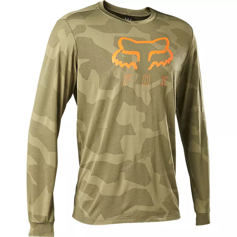 FOX Polera Bicicleta Manga Larga Ranger Trudri Cafe - Rideshop