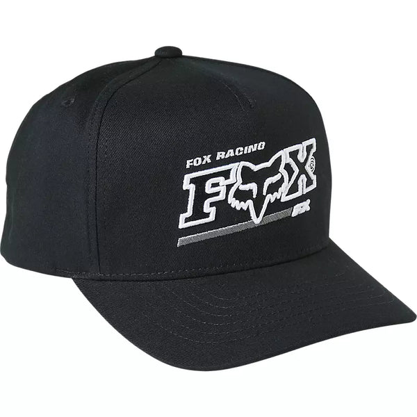 Gorro Jockey Powerband Snapback Negro Fox Racing - Rideshop