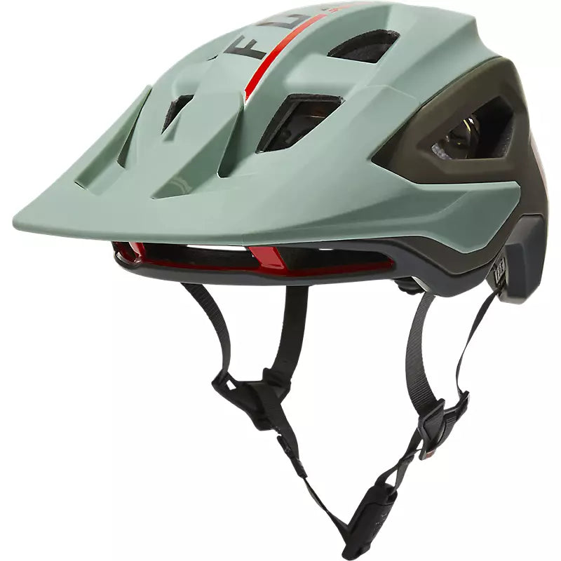 Casco Bicicleta Speedframe Pro Blocked Verde Fox Racing - Rideshop