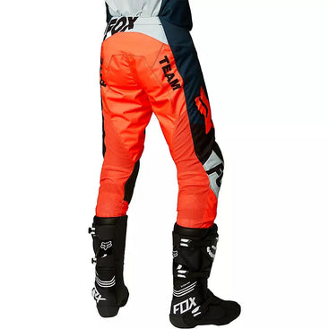 Pantalon Moto 180 TRICE Gris/Naranjo Fox Racing - Rideshop
