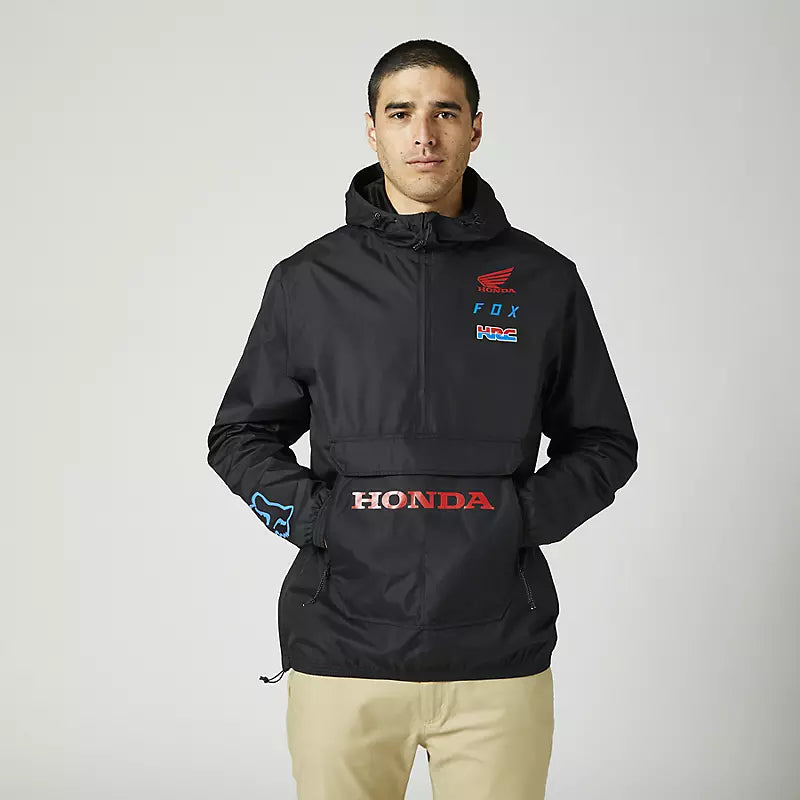 FOX Chaqueta Lifestyle Honda Anorak Negro - Rideshop