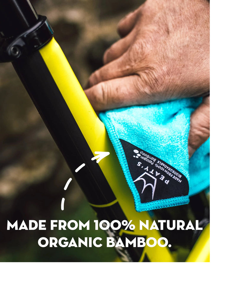 Peaty's Paños De Limpieza Bicicleta Bamboo - Rideshop