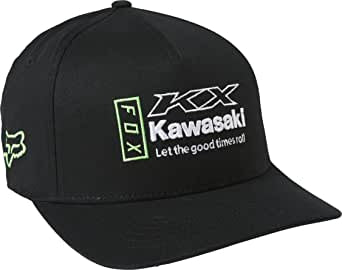 FOX Gorro Jockey Lifestyle Kawasaki Flexfit Negro - Rideshop