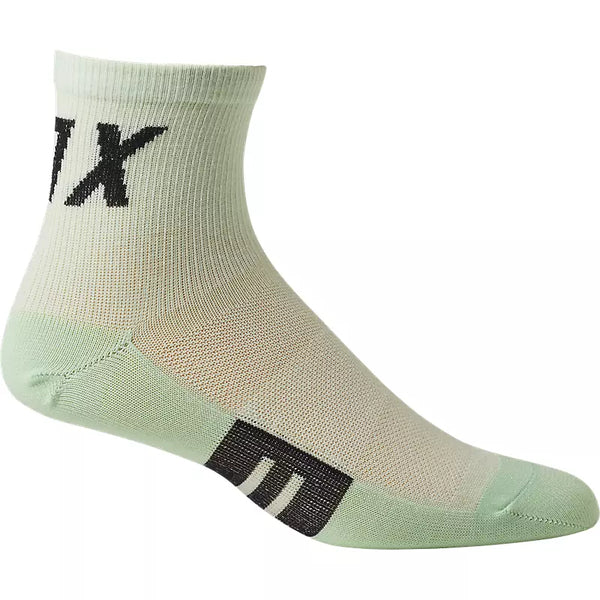 FOX Calcetines Bicicleta Mujer Flexair 4" Merino Verde Agua-Rideshop