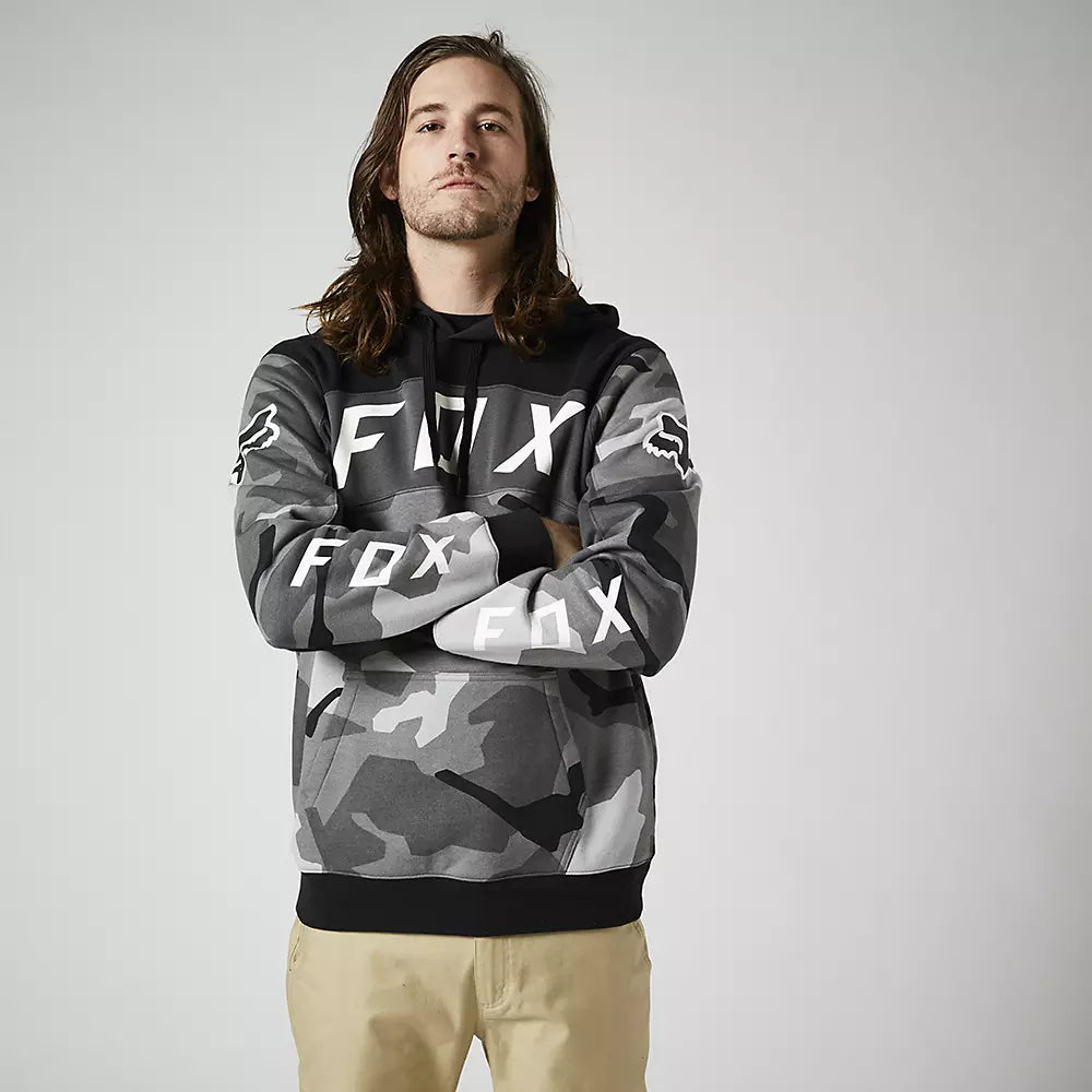 FOX Poleron Lifestyle BNKR Camo Negro - Rideshop