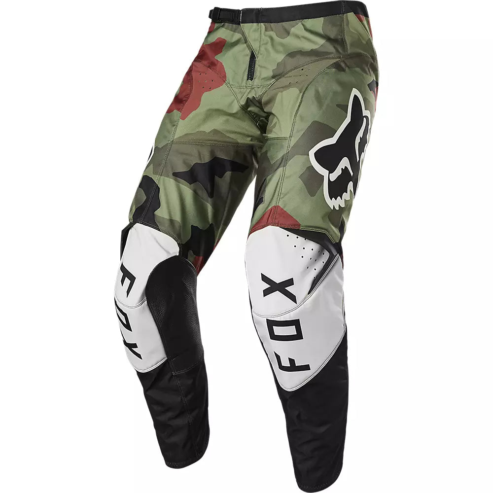 FOX Pantalon Moto Niño 180 BNKR Camo Verde - Rideshop