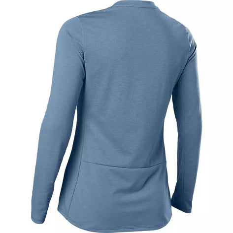 Fox Polera Bicicleta Mujer Ranger Drirelease® Azul - Rideshop