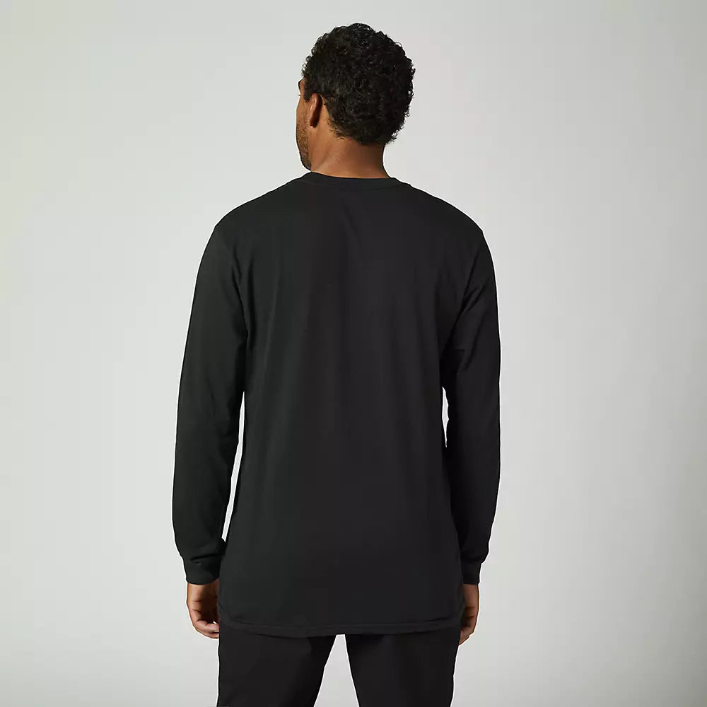 FOX Polera Lifestyle Kawasaki Stripes Premium Manga Larga Negro - Rideshop