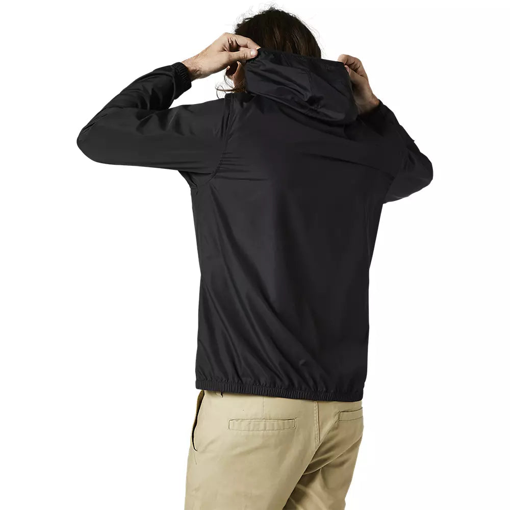 FOX Chaqueta Lifestyle Cortavientos Calibrated Negro - Rideshop