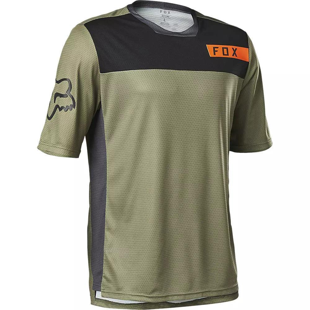 FOX Polera Bicicleta Defend Moth Cafe - Rideshop