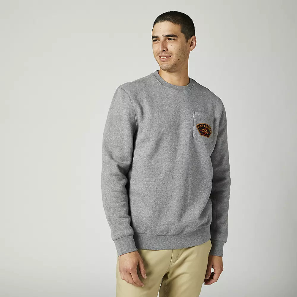 FOX Poleron Lifestyle At Bay Crew Gris - Rideshop