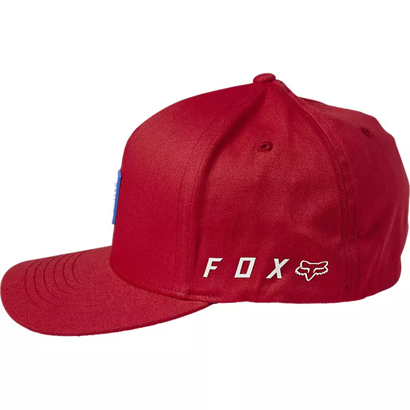 FOX Gorro Jockey Lifestyle Honda Wing Flexfit Rojo - Rideshop