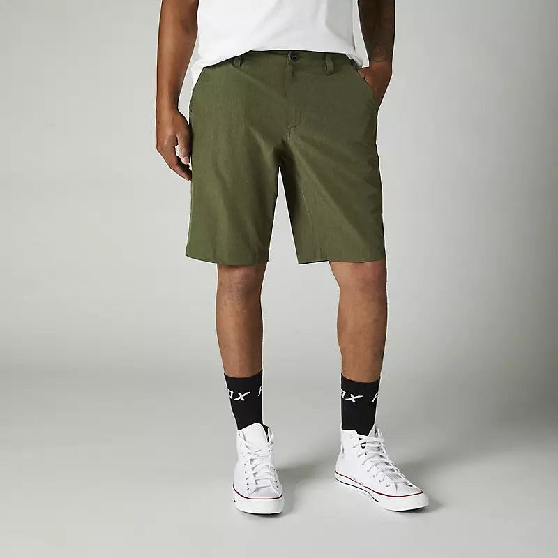 FOX Short Lifestyle Essex Tech Stretch Verde - Rideshop